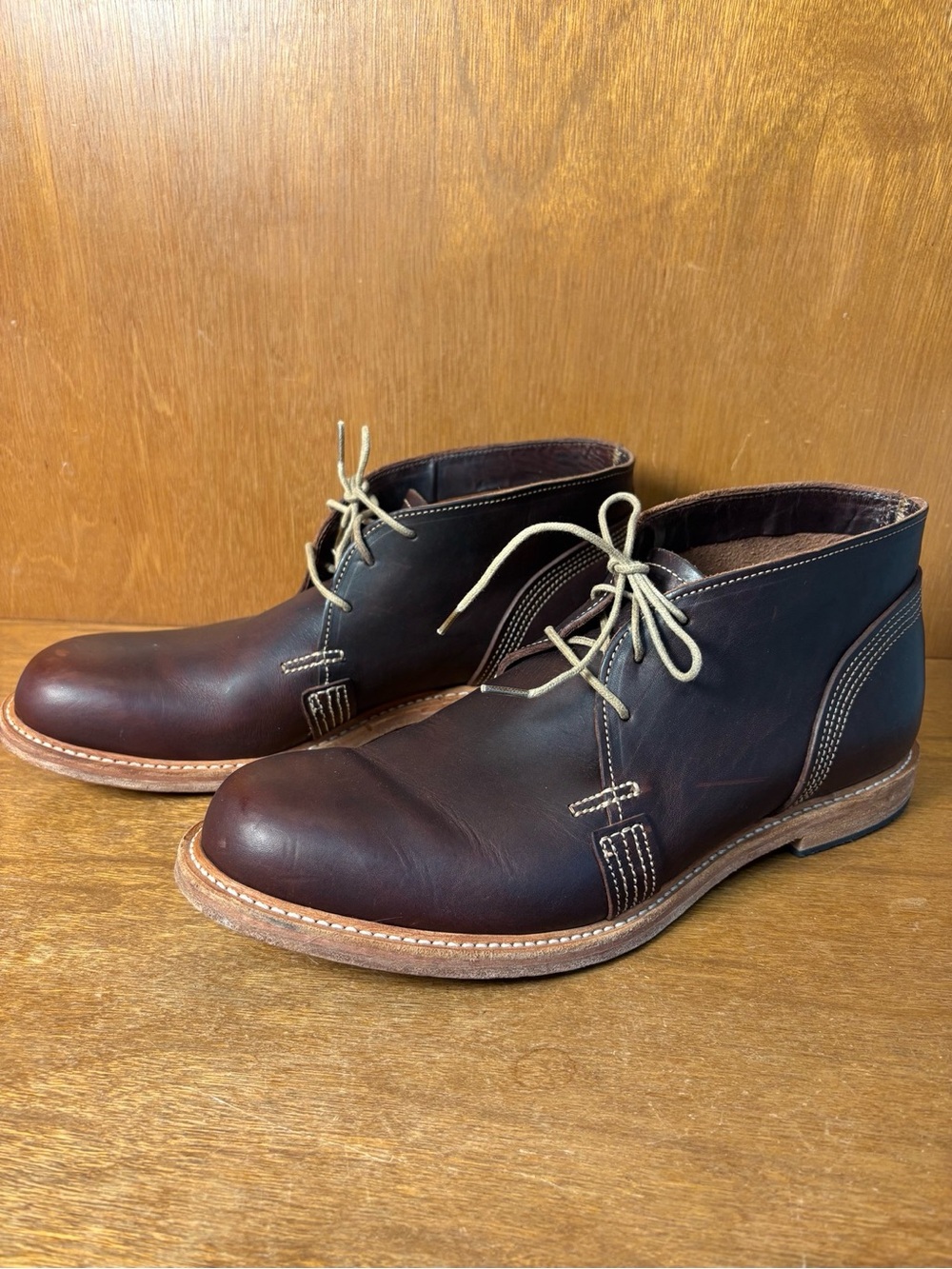 Timberland Boot Company Horween Leather Chukka Boots Size 13 Made in USA